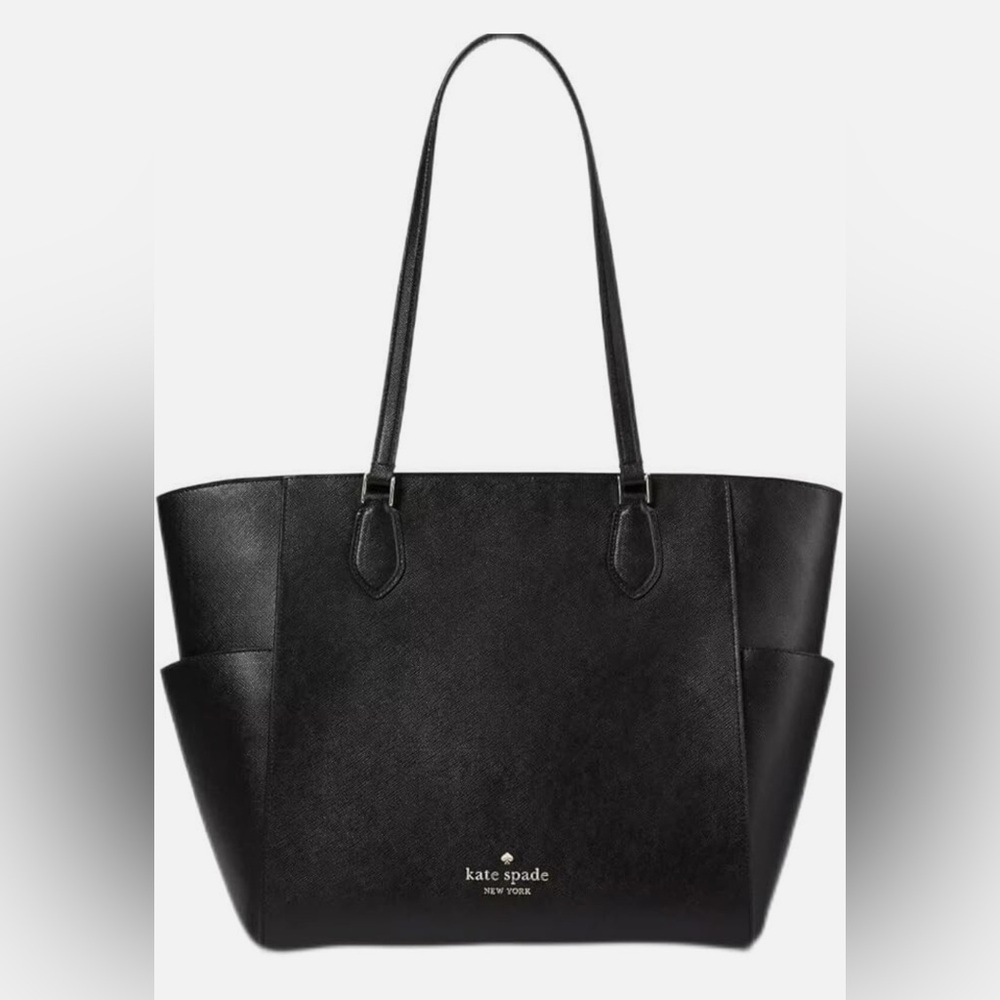 Kate Spade Black Leather Tote